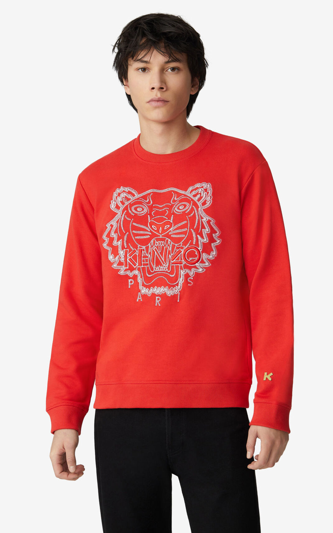 Sudadera Kenzo Tiger Hombre Rojas - SKU.7024769